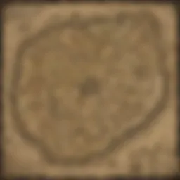 A detailed map showcasing locations for gold bullion acquisition