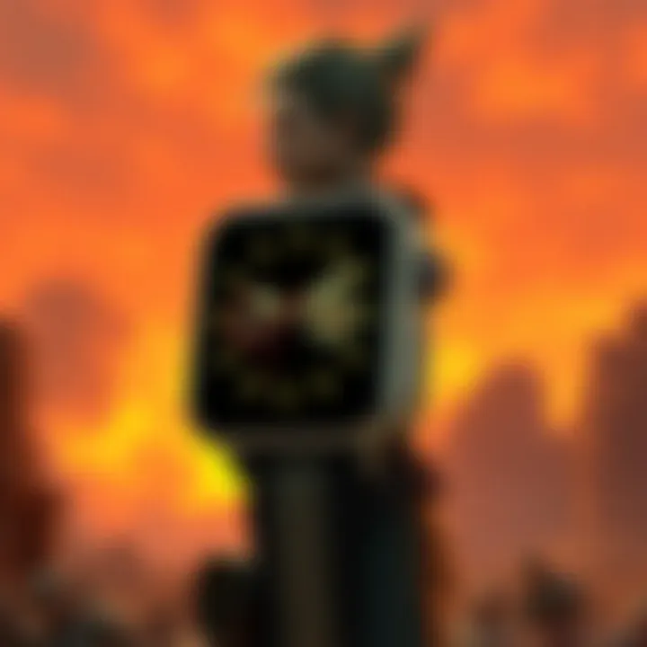 Aesthetic Integration of Fallout Theme Aesthetic representation of the Fallout theme integrated into technology