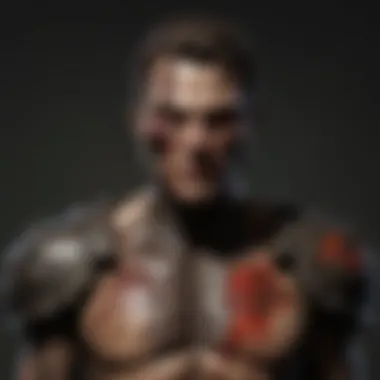 Gore Galore: Perfecting the Bloodstained Look Bloodstained Costume Detail