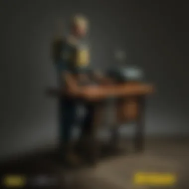 Innovative Workbench Features Innovative features integrated into a modern workbench design