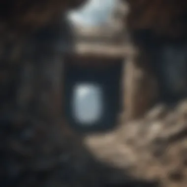 Mysterious Cave Entrance Leading to Key's Chamber