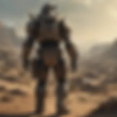 Cazadores in Action within the Fallout World Cazadores interacting with the environment