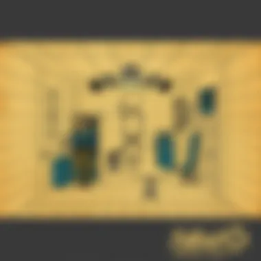 Fallout Shelter Blueprint Blueprint of a fallout shelter layout