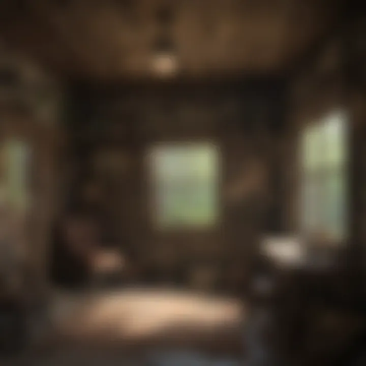 Cozy Interior of Seneca Rocks Cabin