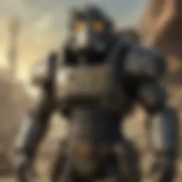 A curated collection of Fallout merchandise displayed artistically.