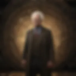 Portrait of Dr. Higgs in a scientific setting