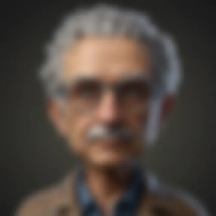 Einstein Bobble Head Wearing Glasses