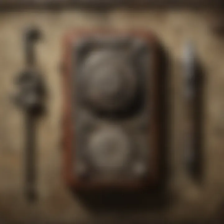Visual representation of applications of electric lock pick tools in security
