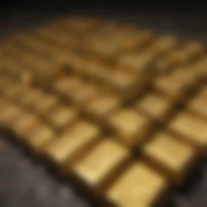 Elegant Gold Bullion Bars