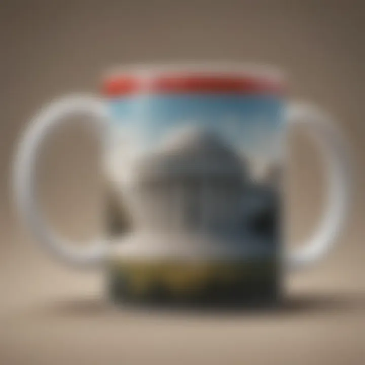 Elegant Jefferson Memorial Mug