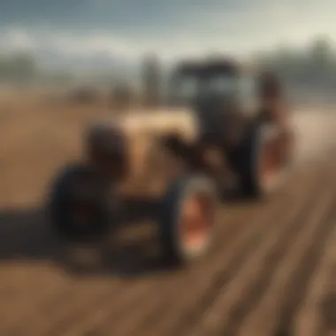 Revolutionizing Soil Cultivation with Tractor and Tiller Enhanced Soil Cultivation
