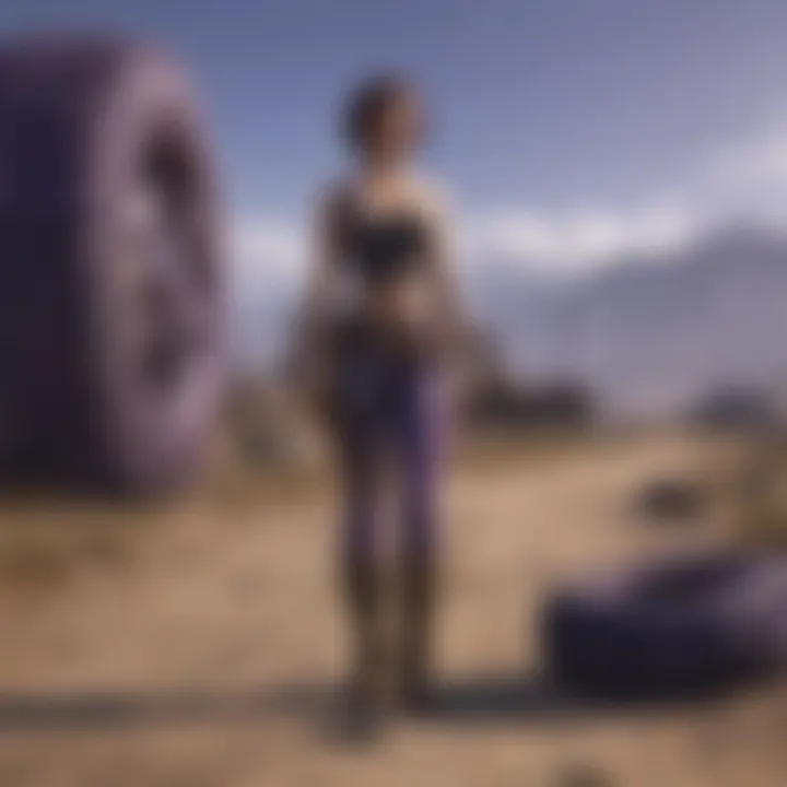 Enigmatic Allure of Purple Tires in Gaming Universe