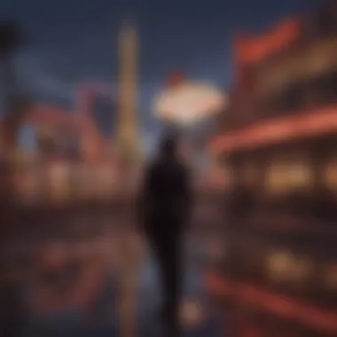 Twilight Reflections of Las Vegas Skyline Twilight Reflections of Las Vegas Skyline