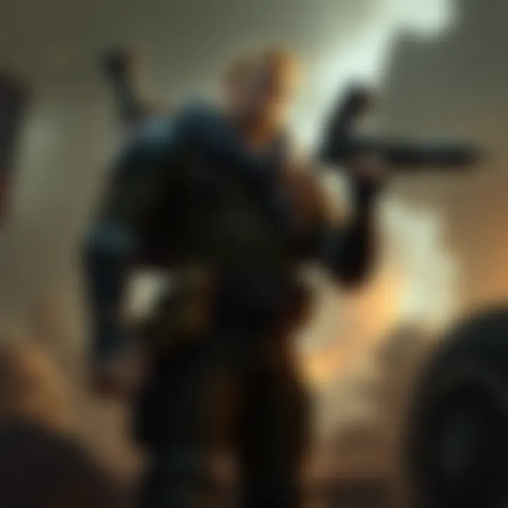 Immersive Gameplay Experience A screenshot highlighting the immersive gameplay of Fallout titles