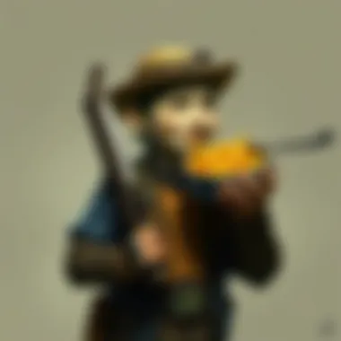 A Wasteland Survivor Enjoys Blamco Mac and Cheese Fallout character consuming Blamco Mac and Cheese