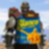 The Iconic Blamco Mac and Cheese Packaging Blamco Mac and Cheese packaging in Fallout