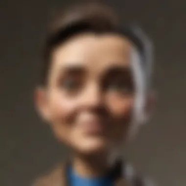 Close-up of a rare Fallout bobblehead