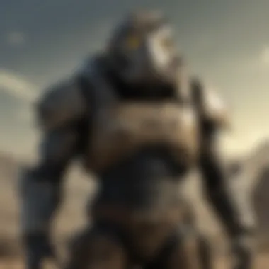 Fictional Representations in Media An artistic representation of a fictional space costume worn by a character in a popular science fiction film.