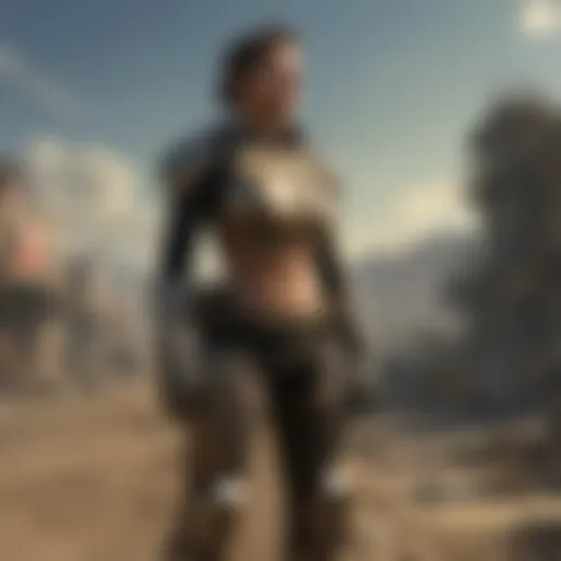A character from Fallout showcasing unique dialogue options.