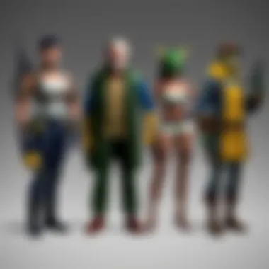 Diverse Character Customization Character customization options in Fallout 3