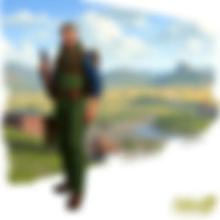 Scenic Commonwealth Landscape A scenic view of the Commonwealth in Fallout 4