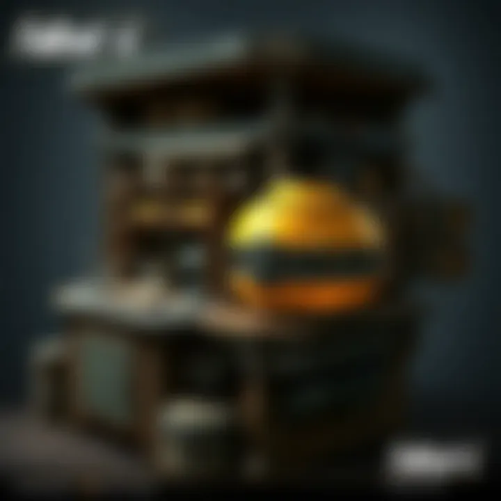 Detailed Crafting Station Overview Crafting station with various materials in Fallout 4