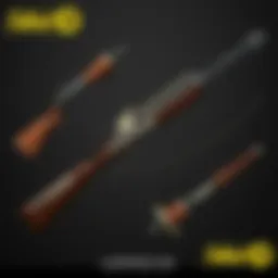 A detailed view of a legendary weapon in Fallout 76