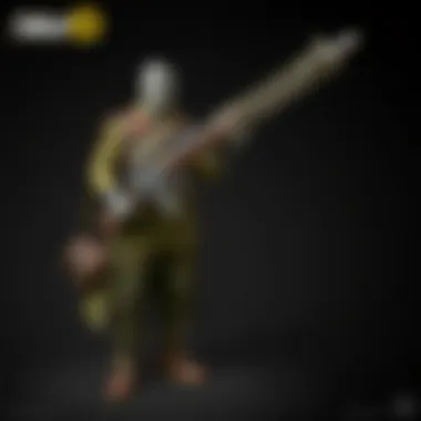 An analysis graph showing the current market trends for legacy weapons