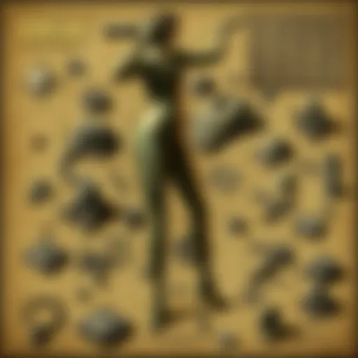 Map of the Fallout Universe An illustrated map of the Fallout tabletop game world, showcasing key locations.