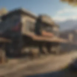 Nuclear Fallout aftermath in trading hub