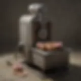 Innovative donut fryer machine in action