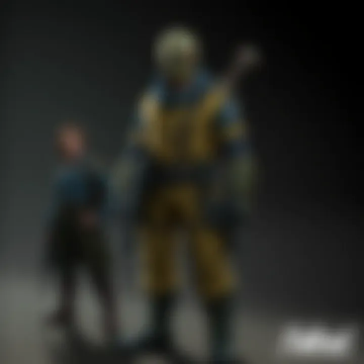 A visual depiction of G Star Caps as symbols of survival in a dystopian landscape