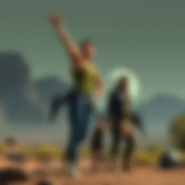 Factions of Hidden Valley Visual representation of the factions present in Hidden Valley