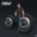 Conceptual representation of imposter wheels in Fallout