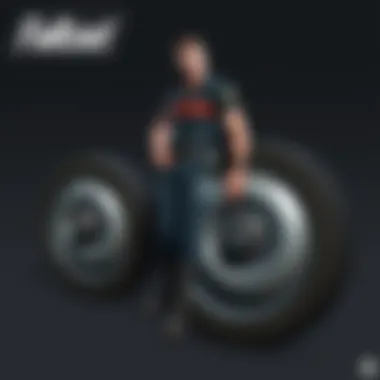 Conceptual representation of imposter wheels in Fallout