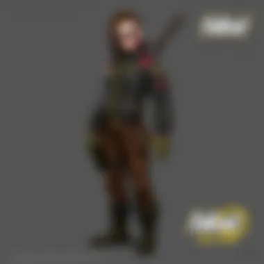 A character customization screen in Fallout, illustrating various options for mod wear clothing and their impact on player identity.