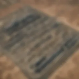 Aerial view of Nellis Air Base showcasing its extensive runways and military facilities