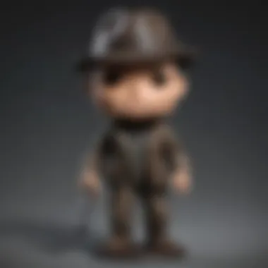 Nick Valentine Funko Pop Artistic Detail