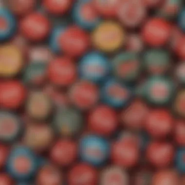 An illustration of Nuka Cola bottle caps used as currency in the Fallout universe.