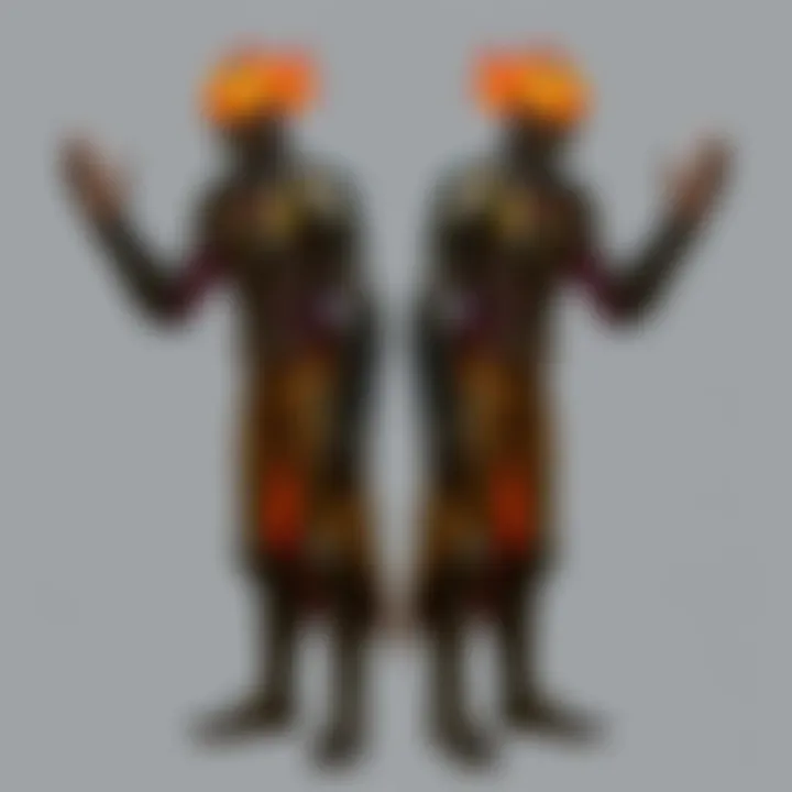 Character Evolution Through Phoenix Implants A visual narrative illustrating the evolution of character development through phoenix implants.