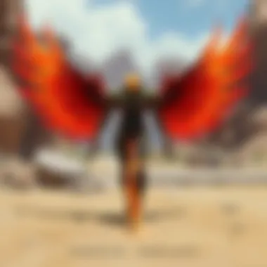 Strategic Use of Phoenix Implant in Gameplay A scene depicting a character using a phoenix implant in a strategic gameplay moment.