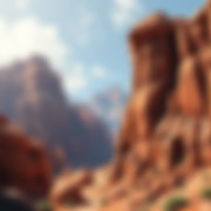 Intriguing Geological Formations of Red Rock Canyon Unique geological formations in Red Rock Canyon