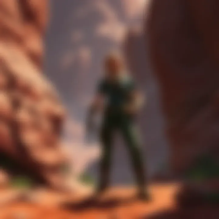 Exploring Hiking Trails in Red Rock Canyon Adventurers hiking through Red Rock Canyon trails