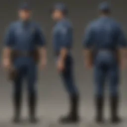 Elegant Mailman Uniform