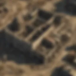Aerial view of the architectural marvels of Eldridge abbeys