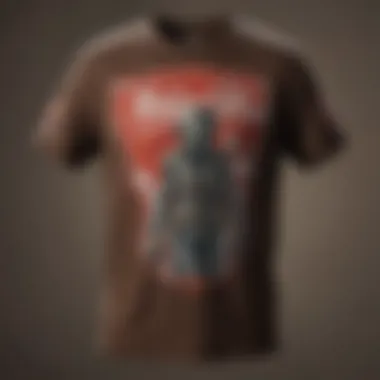 Intricate Details of a Nuka Cola Shirt Close-up of a Nuka Cola shirt highlighting intricate details and stitching