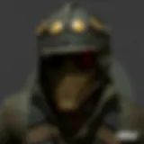 The Rugged Design of Raider Hats A detailed view of a raider hat showcasing its rugged design.