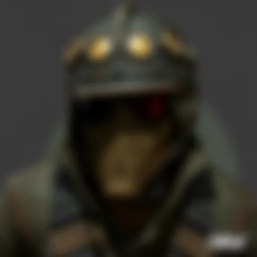 The Rugged Design of Raider Hats A detailed view of a raider hat showcasing its rugged design.