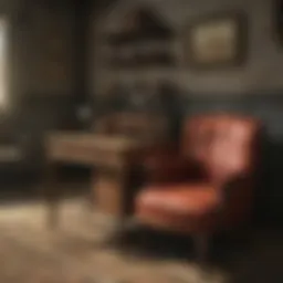 Elegant Tenpenny Furniture set in a lavish pre-war home