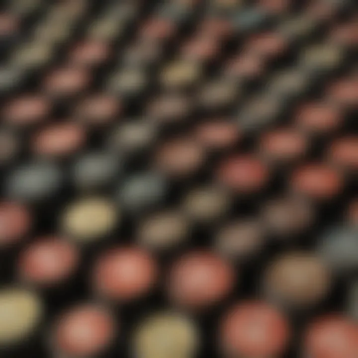 An artistic depiction of bottlecap lenses integrated into the Fallout environment